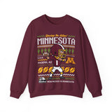 Rate Bowl 2025 – University of Minnesota Golden Gophers 8-Pixel Crewneck Sweatshirt
