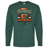 2026 Vrbo Fiesta Bowl – Miami Hurricanes CFP Semifinal Scripted Long Sleeve T-Shirt