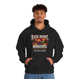 Rate Bowl 2025 – University of Minnesota Golden Gophers Sunset Helmet Hoodie