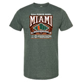 2026 Vrbo Fiesta Bowl – Miami Hurricanes CFP Semifinal Power Frame T-Shirt