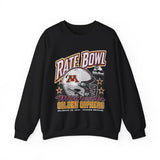 Rate Bowl 2025 – University of Minnesota Golden Gophers Vintage Helmet Beveled Crewneck Sweatshirt