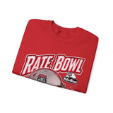 Rate Bowl 2025 – University of New Mexico Lobos Vintage Helmet Beveled Crewneck Sweatshirt