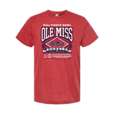 2026 Vrbo Fiesta Bowl – Ole Miss Rebels CFP Semifinal Power Frame T-Shirt