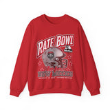 Rate Bowl 2025 – University of New Mexico Lobos Vintage Helmet Beveled Crewneck Sweatshirt
