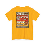Rate Bowl 2025 – New Mexico Lobos vs Minnesota Golden Gophers BOUT Matchup T-Shirt