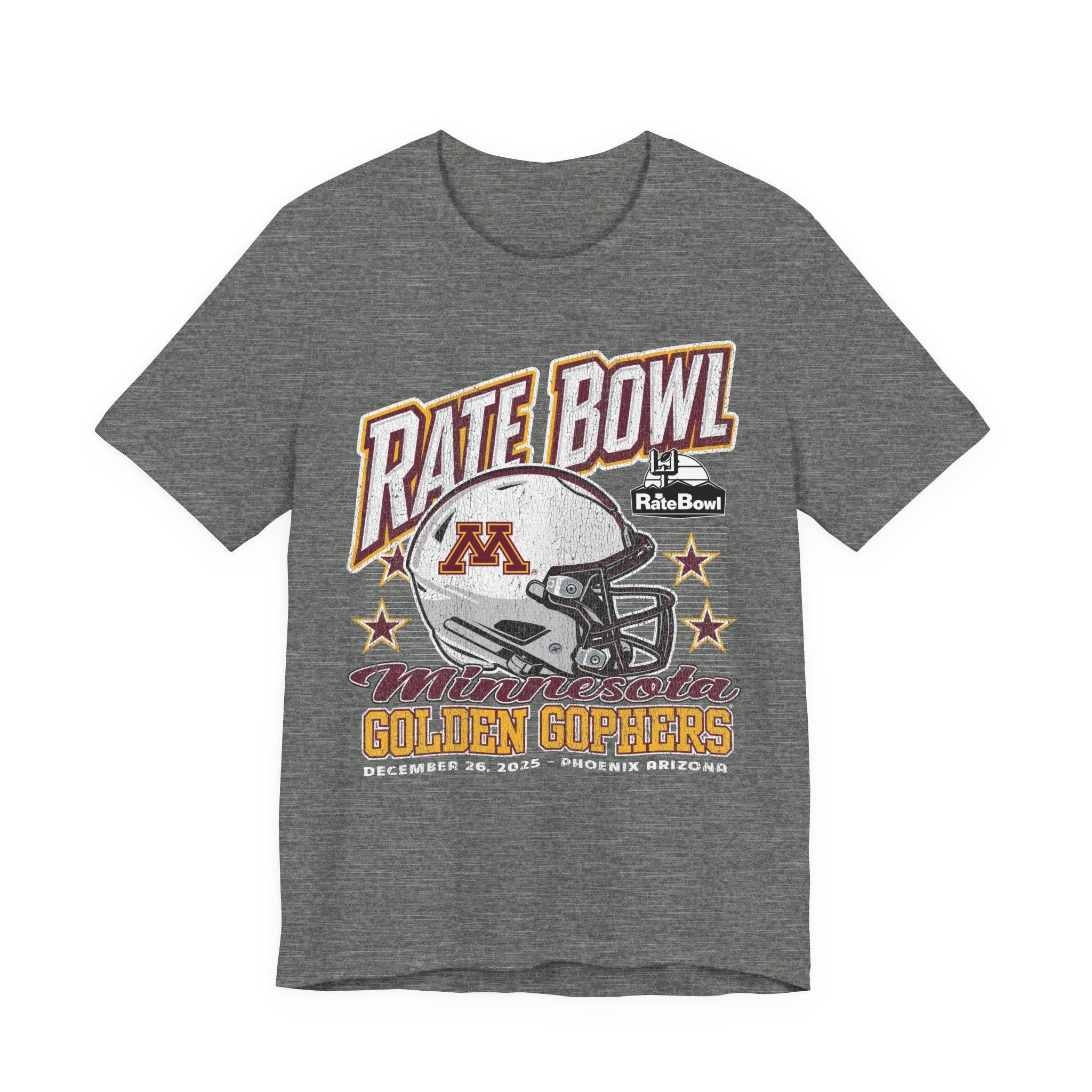University of Minnesota Golden Gophers Bevel Tee