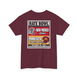 Rate Bowl 2025 – New Mexico Lobos vs Minnesota Golden Gophers BOUT Matchup T-Shirt